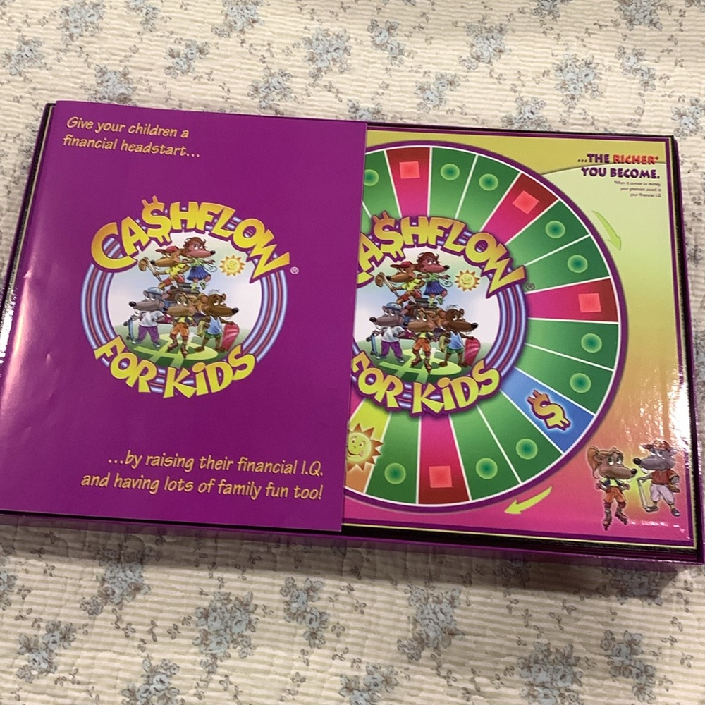 Cashflow for Kids Board Game Like NEW Give your Kids a Fun Financial head start - Picture 5 of 15